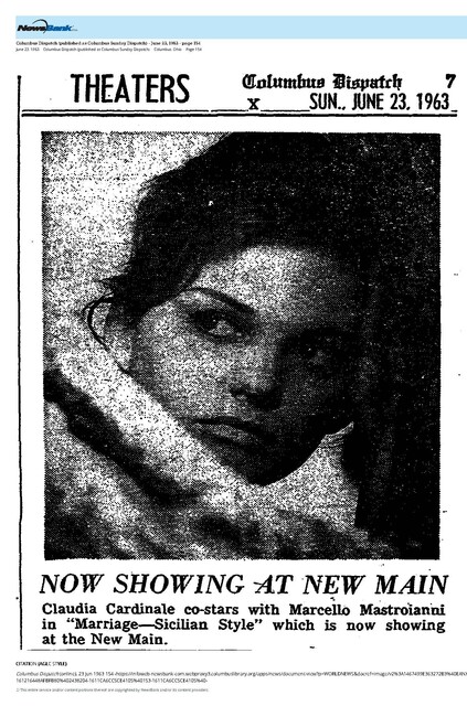 Claudia Cardinale, R. I. P. (1938 - 2025)