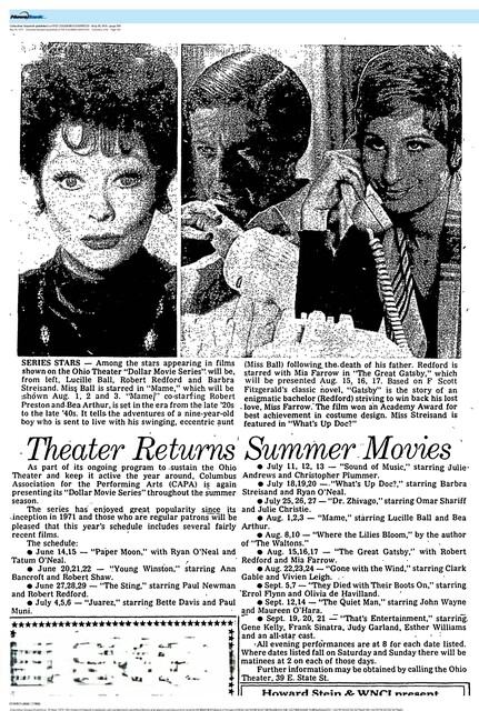 Summer Movie Series (1975)