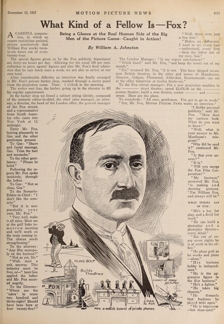 Theater Showman and More (1917)