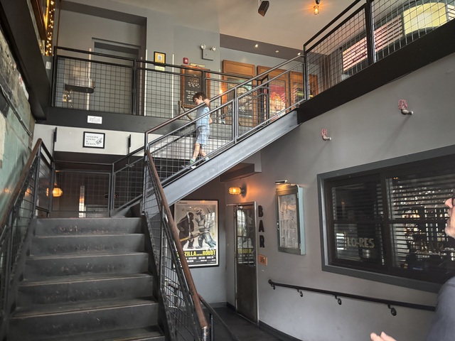 Nitehawk Cinema Williamsburg Entrance Stairs