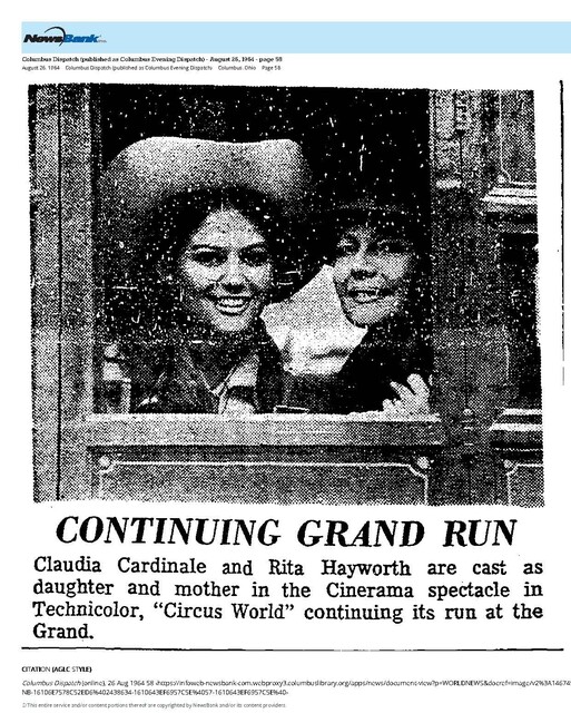 Claudia Cardinale, R. I. P. (1938 - 2025)