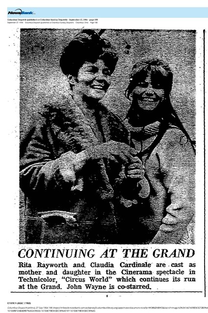 Claudia Cardinale, R. I. P. (1938 - 2025)