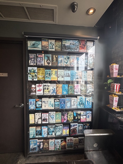 Nitehawk Cinema Williamsburg VHS Tapes