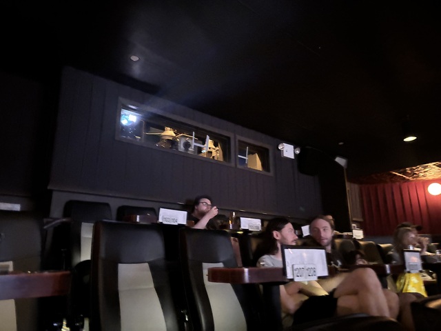 Nitehawk Cinema Williamsburg Theater Facing Projector