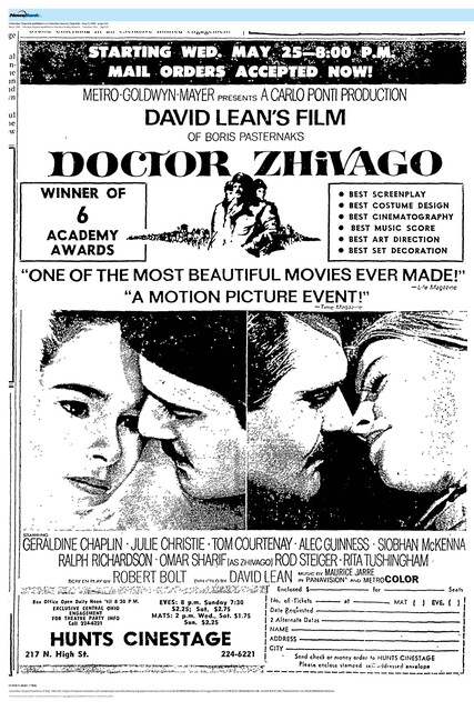 The Great Directors: David Lean (1966)