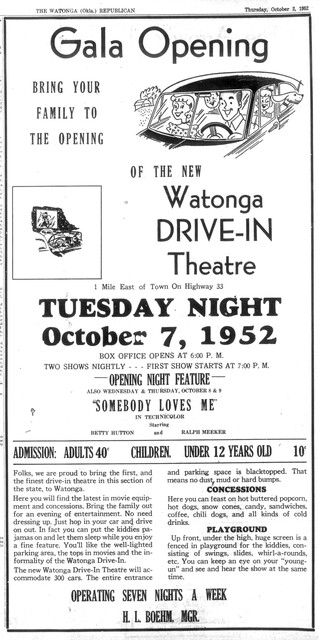 Watonga Drive-In