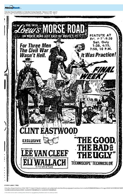 The Great Directors: Sergio Leone (1968)