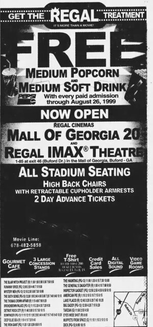 Regal Mall of Georgia 20 & IMAX