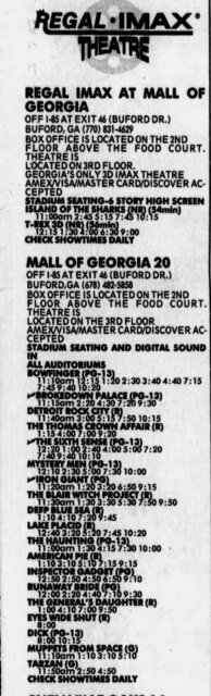 Regal Mall of Georgia 20 & IMAX
