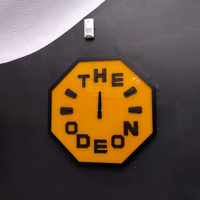Old Odeon clock in Storyhouse 