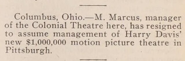 Managerial Change (Dec 1917-Jun 1918)