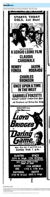 Claudia Cardinale, R. I. P. (1938 - 2025)/The Great Directors: Sergio Leone (1969