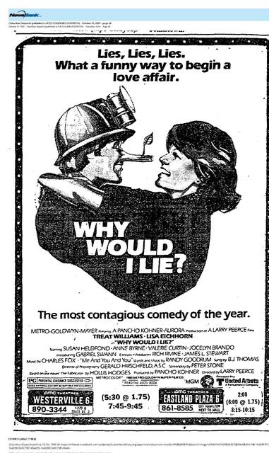 Treat Williams, R. I. P. (1951 - 2023)