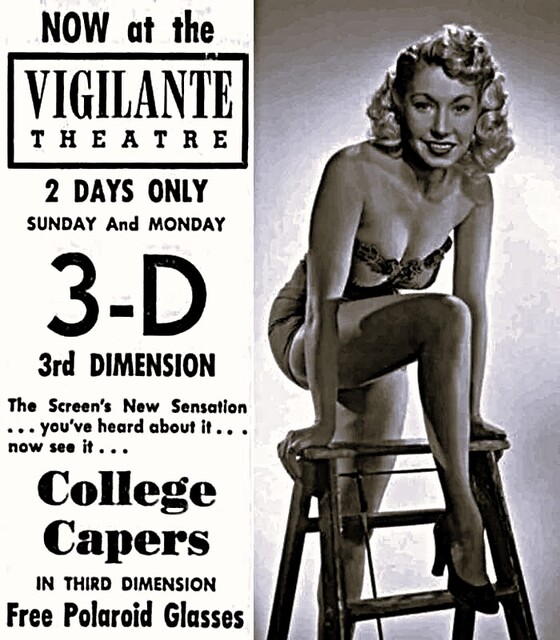 Vigilante Theatre 335 N. Last Chance Gulch Street, Helena, MT - 1953 3D Presentation