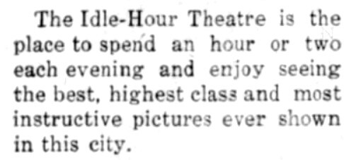 Idle Hour Theatre