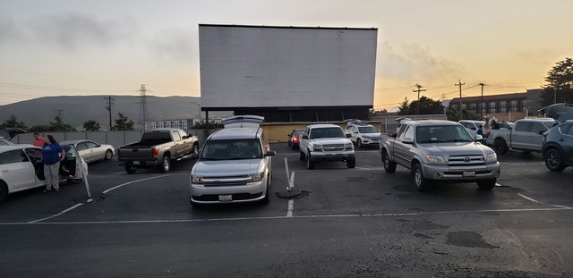 Almost Showtime Sunset Drive In SLO