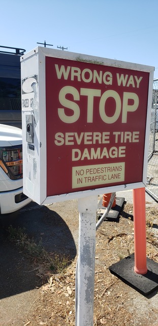 Parking Ramp Sign StarView DI 