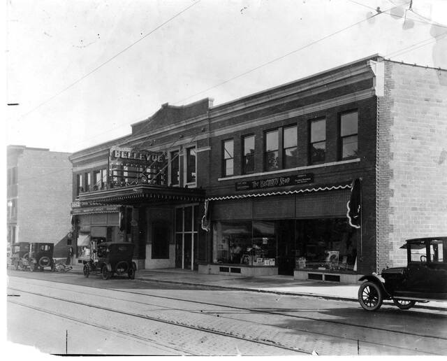 Crisper version of the 1921 photo credit the Niagara Falls Public Library Local History Dept. 