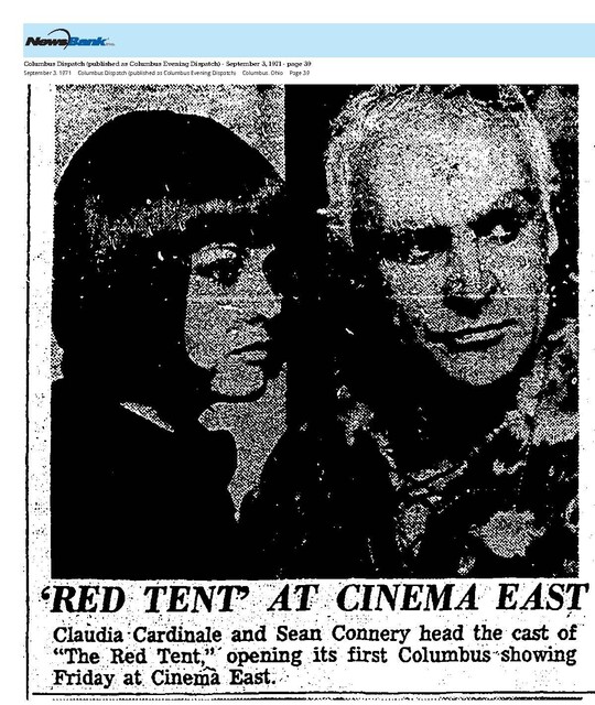 Claudia Cardinale, R. I. P. (1938 - 2025)/Sean Connery, RIP (1930-2020)