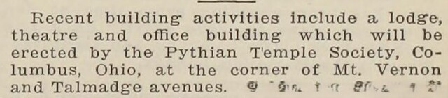 New Theater Plans (1925)