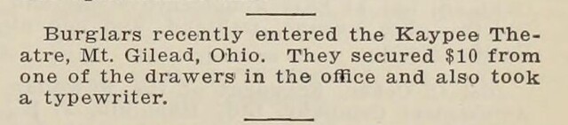 Crime Off-Screen (1925)