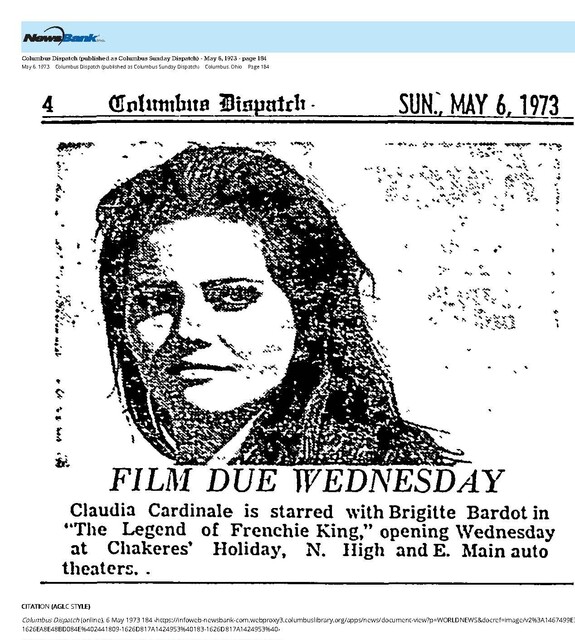 Claudia Cardinale, R. I. P. (1938 - 2025)