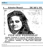 Claudia Cardinale, R. I. P. (1938 - 2025)