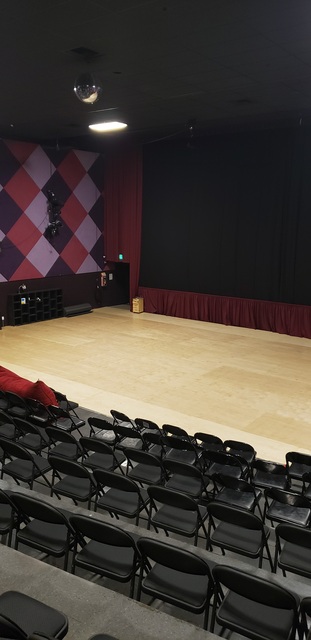 Large Area In Front Of Movie Screen 