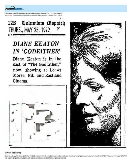 Diane Keaton, R. I. P. (1946 - 2025)