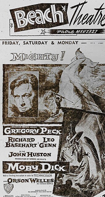 Beach Theatre Flinders Parade, Sandgate, QLD  - 1956