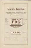 ["Ad In Fairfax Theatre  Program Oakland 1926"]