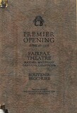 ["Premier Opening  Fairfax Theatre  Oakland CA 1926"]