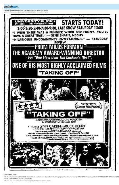 The Great Directors: Milos Forman (1976)