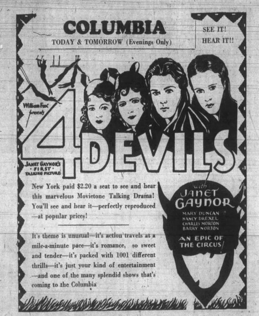 4 Devils at Columbia, Bloomsburg