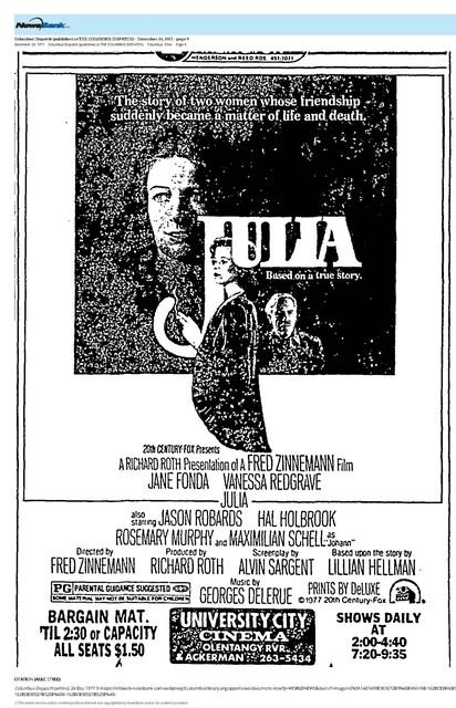 Yhe Great Directors: Fred Zinneman (1977)