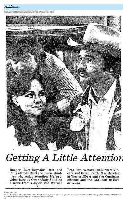 Burt Reynolds, the Number One Box Office Star 0f 1978