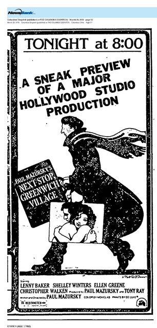 The Great Directors: Paul Mazursky (1976)