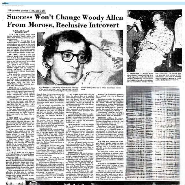 The Great Directors: Woody Allen (1978)