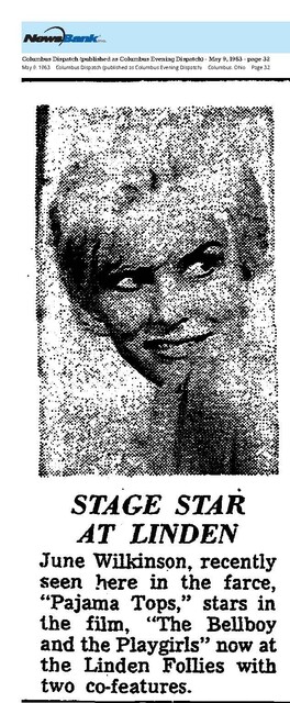 June Wilkinson, R. I. P. (1940 - 2025)/The Great Directors: Francis Ford Coppola (1963)