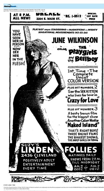 June Wilkinson, R. I. P. (1940 - 2025)