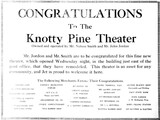 Knotty Pine Theatre