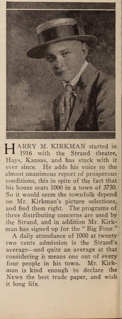 Theater Showman and More (1919)