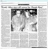 The Great Directors: Woody Allen (1985)