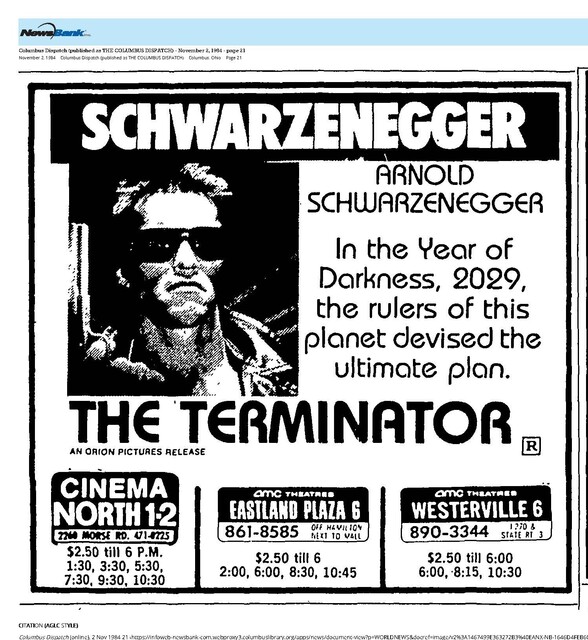 The Great Directors: James Cameron (1984)