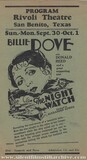 ["Rivoli Theatre program for the week of September 30, 1929"]