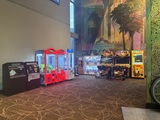 <p>Photo of small game corner on 2nd floor of AMC Lincoln Square, circa 10/18/2025</p>
              