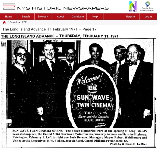 Sun/Wave Twin Cinemas Grand Opening 