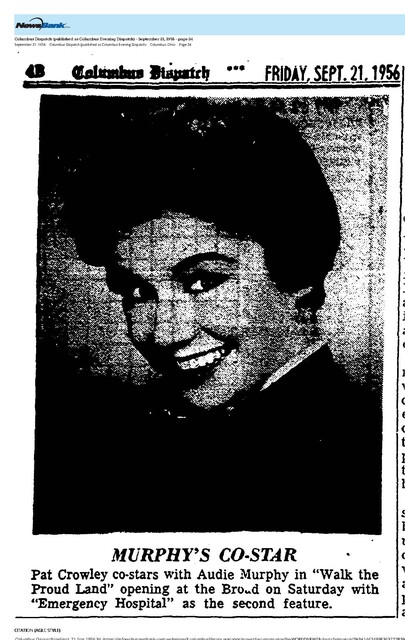 Patricia Crowley, R. I. P. (1933 - 2025)