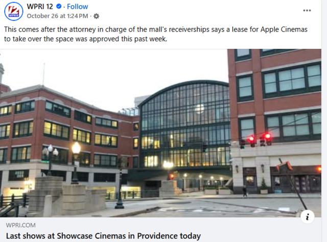 Showcase Providence Place Cinemas 16