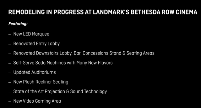 Landmark Bethesda Row Cinema